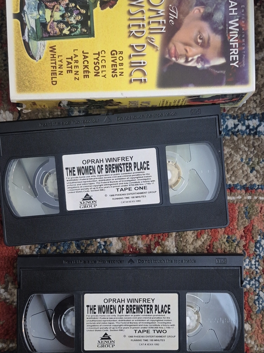 The Women of Brewster Place VHS Tapes - Oprah Winfrey
